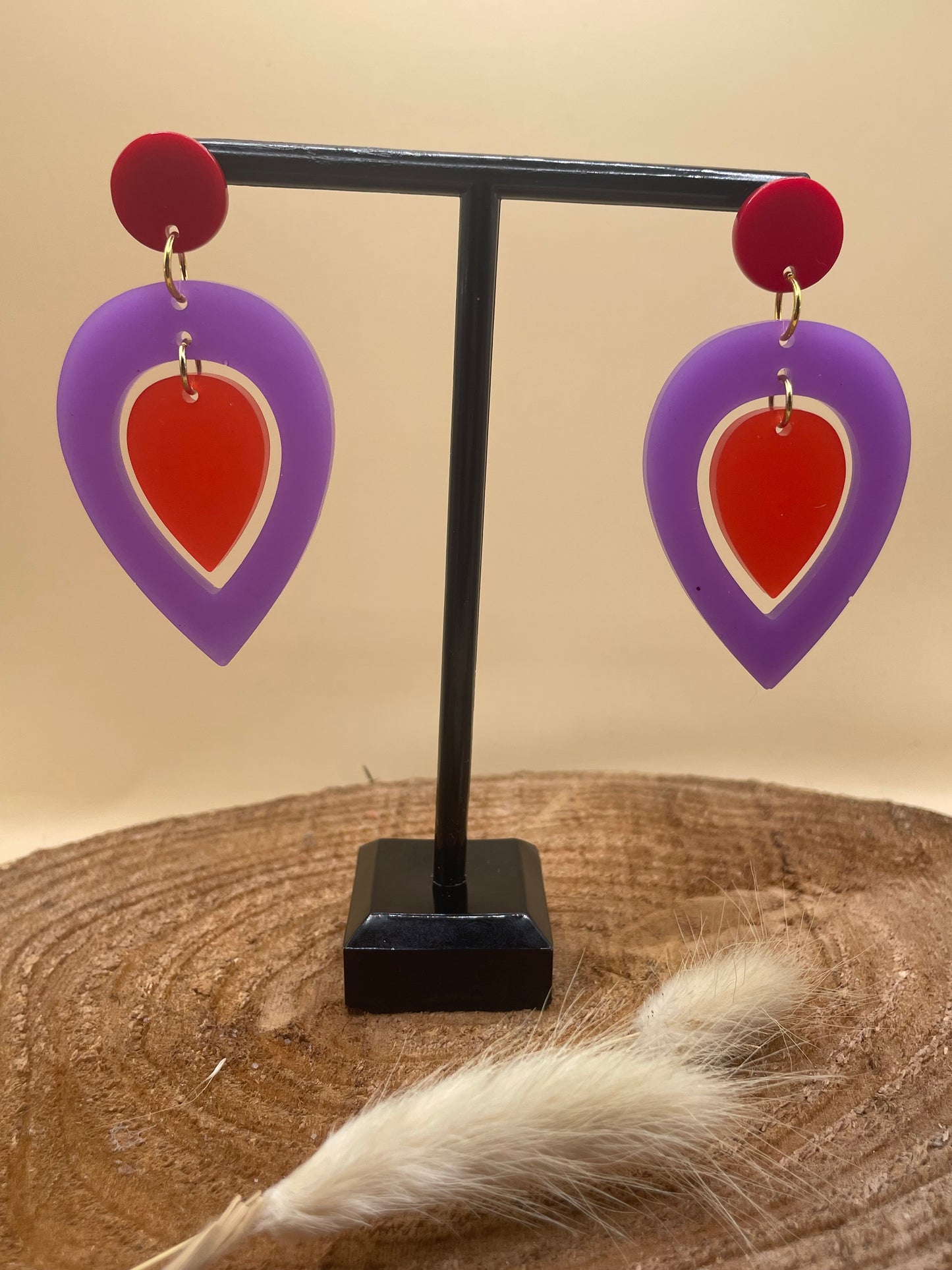 Color’s Gouttes violettes rouges