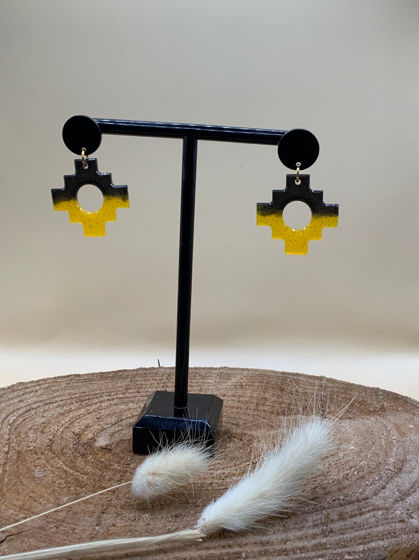 Sweetie’s Pixels oranges noires