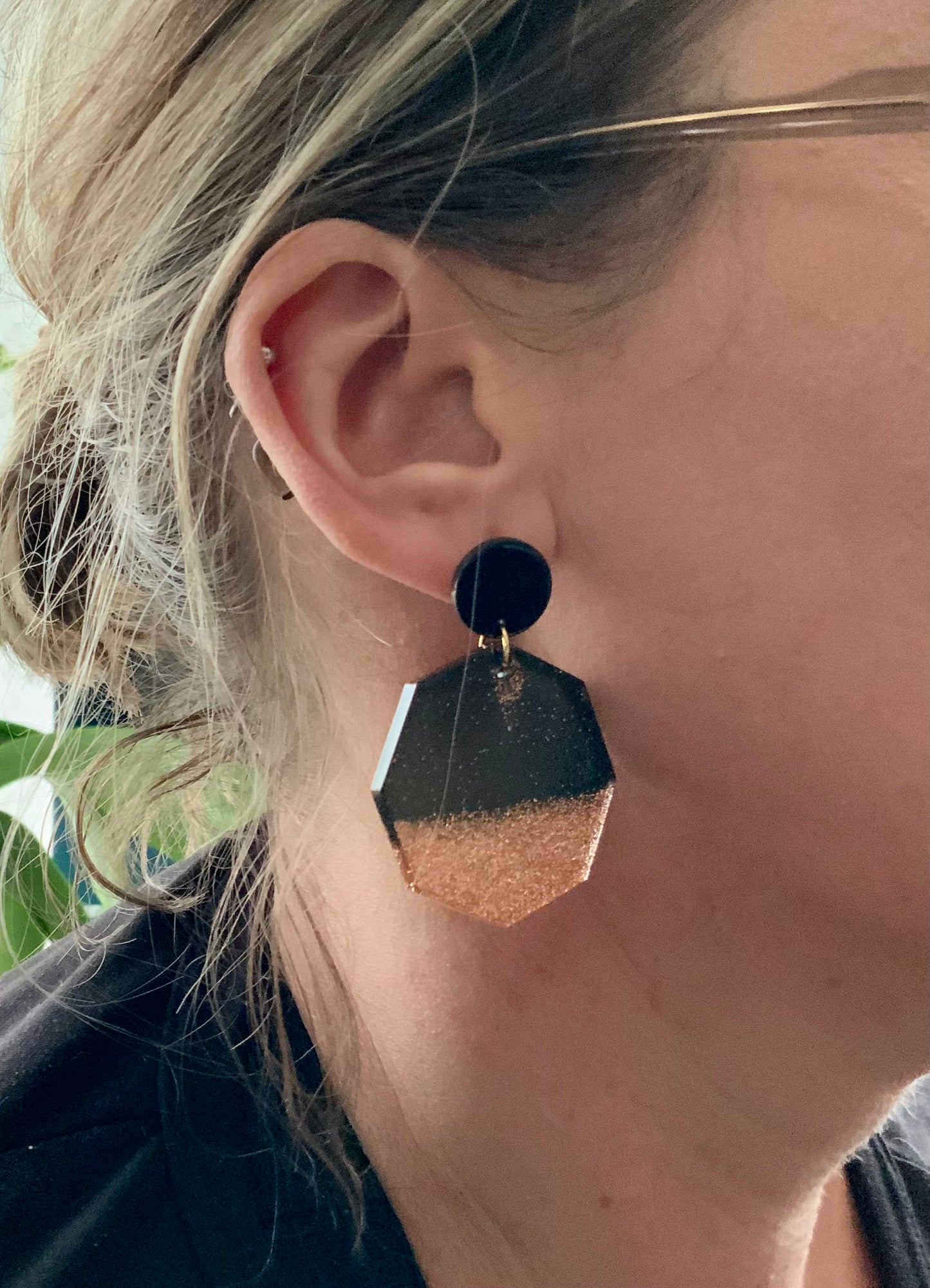 Dailie’s Octogonales noires dorées