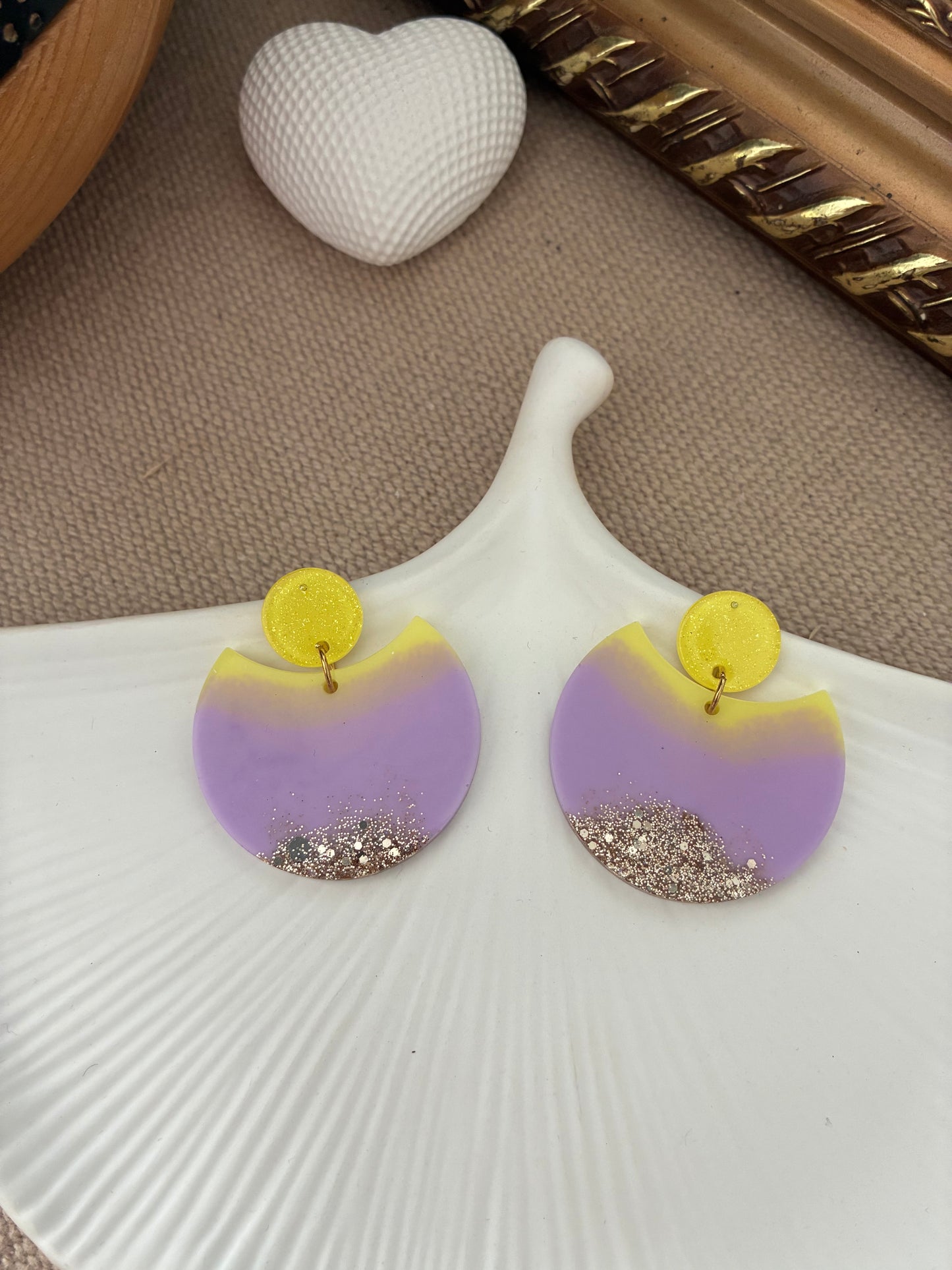 Color’s Rondes violettes et dorées