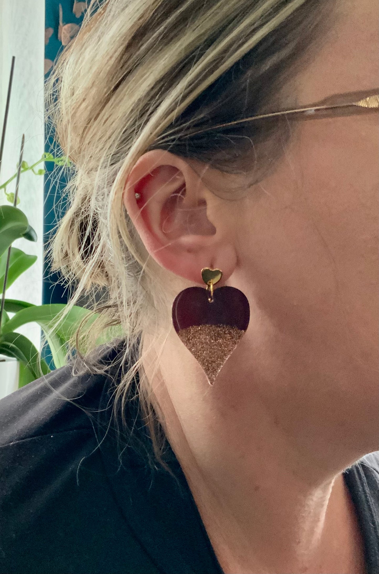 Dailie’s Cœurs marron dorées