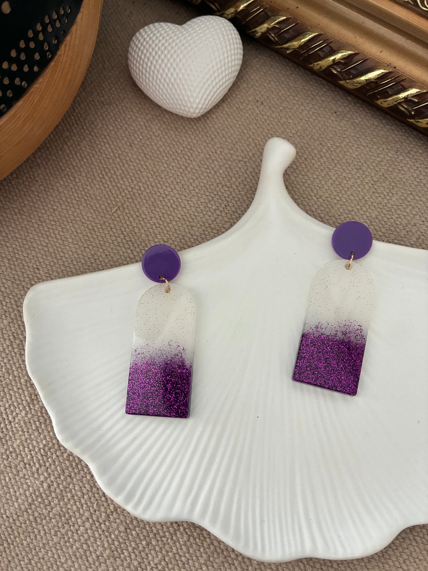 Dailie’s Arches blanches et violettes