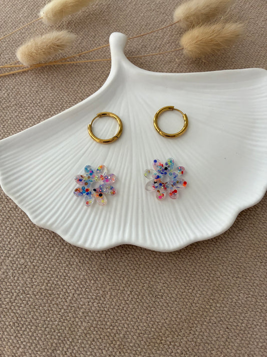 Créole’s Marguerites multicolores pop