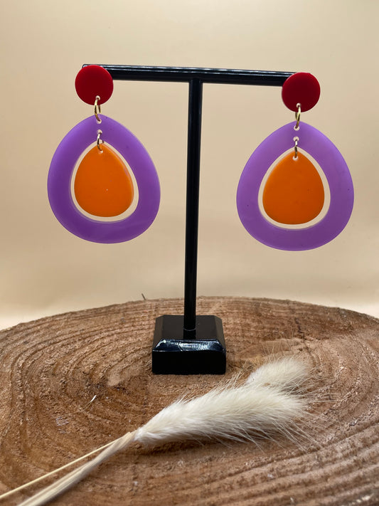 Color’s Gouttes violettes oranges