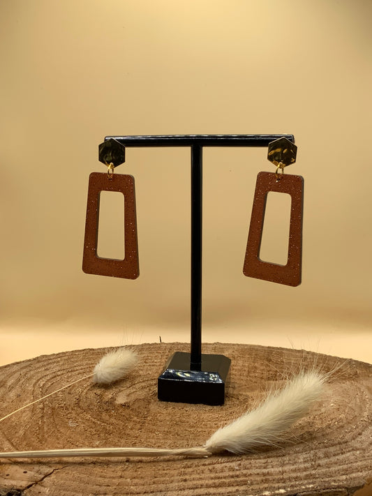 Dailie’s Rectangles marrons